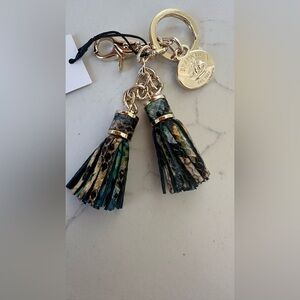 Brahmin  Key Tassels mineral Blue chevelle